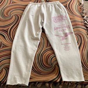 Men’s YoungLa ambitious club sweatpants size Large